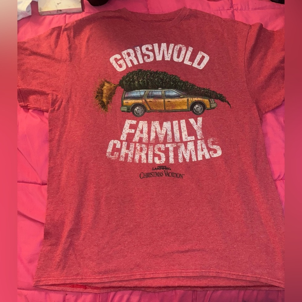 Griswold family Christmas T-shirt size L